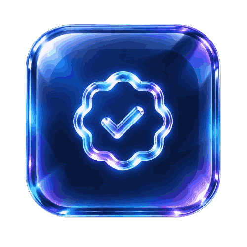 Icon Aman dan Tervalidasi